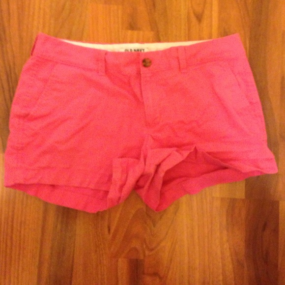 Pink old navy shorts