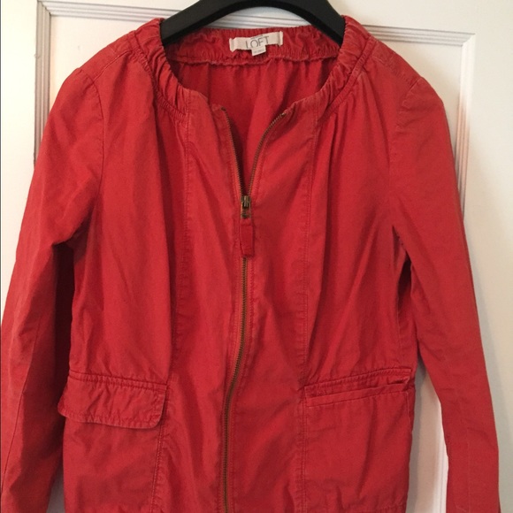 Loft orange jacket
