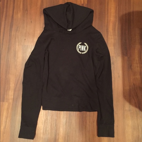 VS Pink Black Sweatshirt