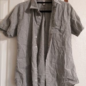 American Apparel short sleeved button up