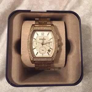 Gold Fossil Watch (FS4442) - CHRISTMAS SPECIAL