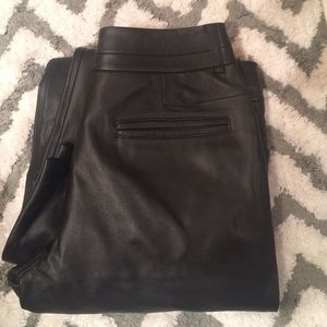 Leather pants