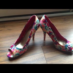 Christian Siriano for Payless open toe pumps.