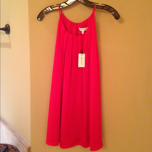 Milly pleated tank top