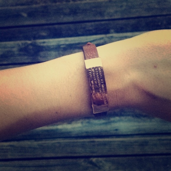 Marc Jacobs Leather Bracelet