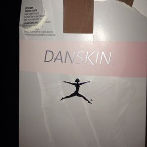 Danskin caramel color dance tights