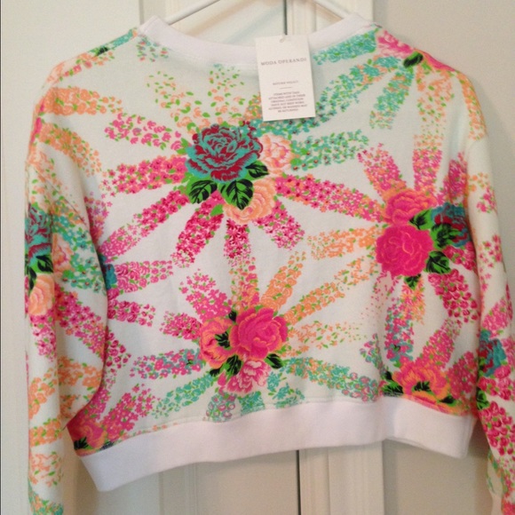 MSGM Cropped Sweatshirt - Picture 4 of 4