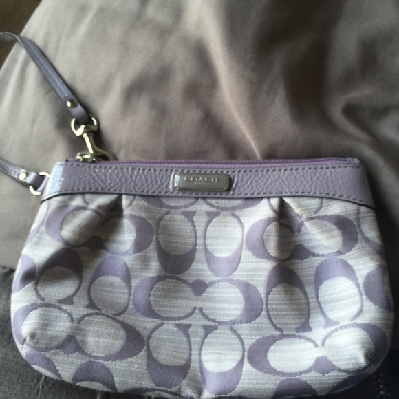 COACH wristlet