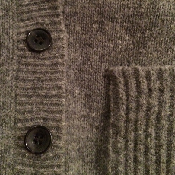 Wool blend grey sweater - Picture 3 of 4