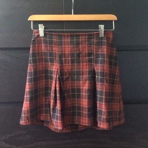 Brandy Melville Mini Plaid Skirt