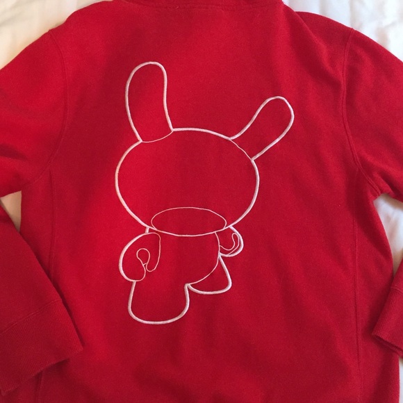 Kidrobot Dunny Red Sweater