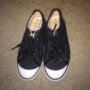 Leather Coach Sneakers