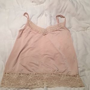 Pale pink top