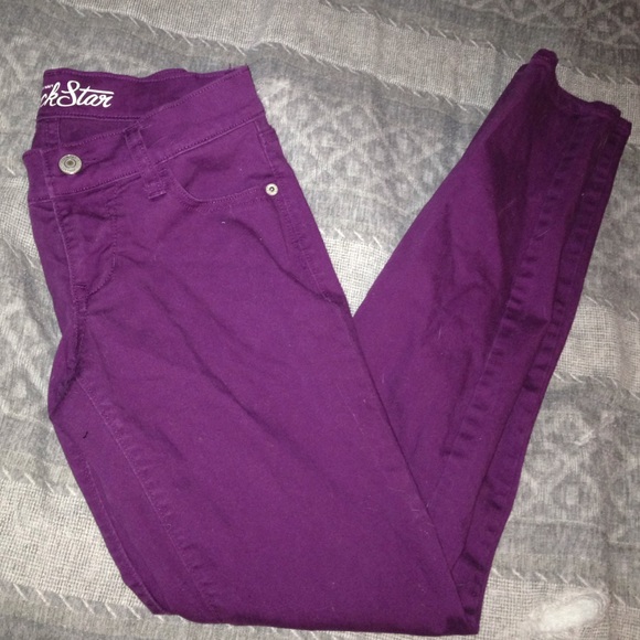 Colored skinny jeans