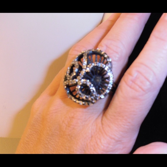 Crystal statement ring - Picture 2 of 2