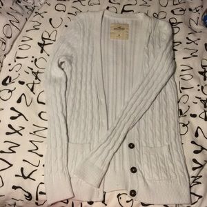Hollister Cable Knit Cardigan