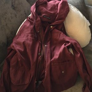 Maroon hailey jacket