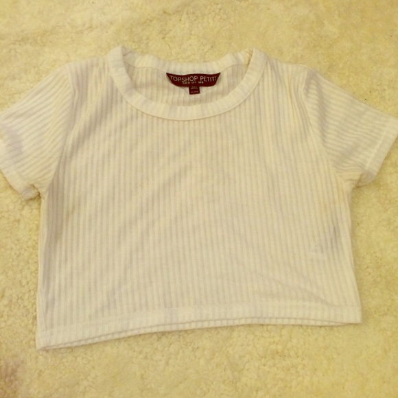 TOP SHOP CROPPED SHIRT