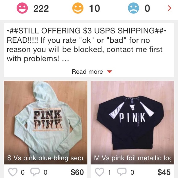 Lots of new vs pink items for sale