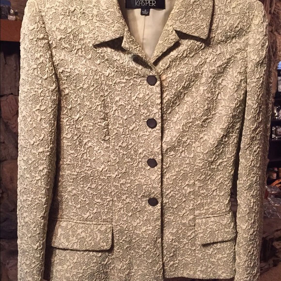 Suit with jacket and skirt