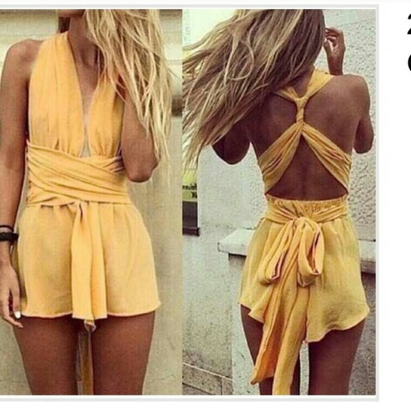 Yellow dress