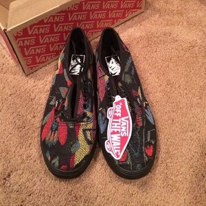 Brand New Pair of Tapestry Floral Vans