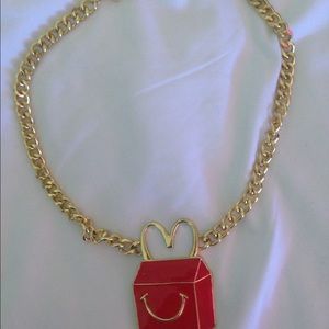 McDonald's happy meal necklace