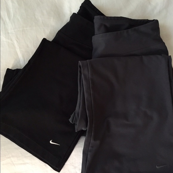 Cropped Nike Workout Pants!  Two Pairs!