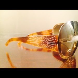 Chanel shield sunglasses
