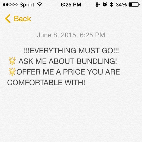 OFFER ME AND BUNDLE!