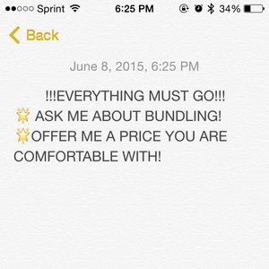 OFFER ME AND BUNDLE!