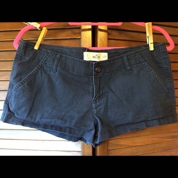 Hollister blue shorts size 7!