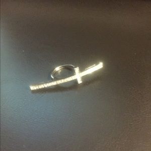 Cross Ring - Silver