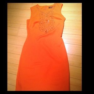 Ellen Tracy embellished dress