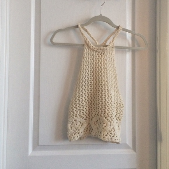 Crochet halter top