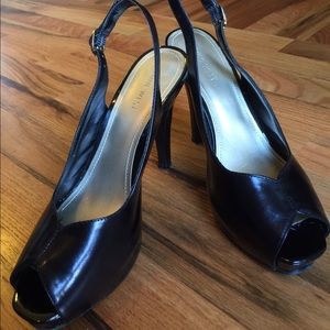 HUGE SALE Nine West black platform heels