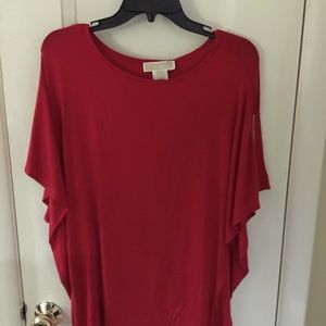 Michael Kors red top