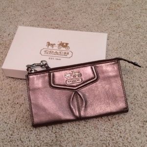 Authentic Coach wristlet