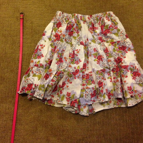Mossimo Skirt and pink belt