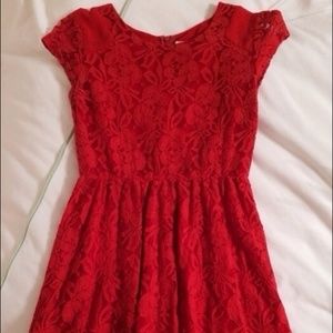 Orange Coincidence and Chance dress