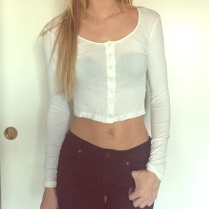 Brandy Melville button up long sleeve