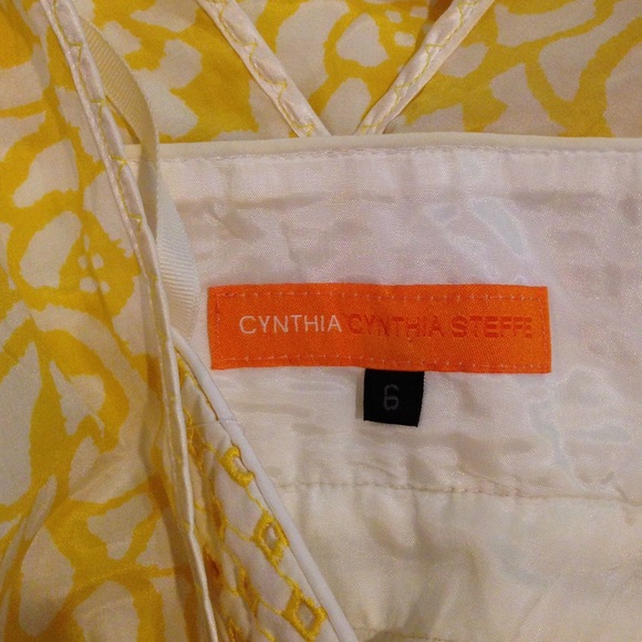 Cynthia Steffe Yellow Dress - Picture 2 of 4