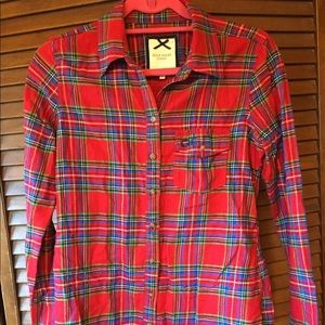 Two Gilly Hicks flannels! Both size medium!