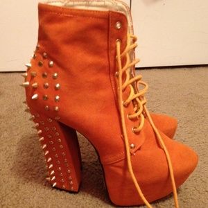 Burnt Orange Heels