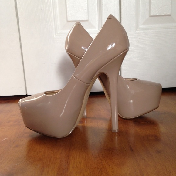 Chinese Laundry Shoes - Chinese Laundry Patent Nude Platform Pumps