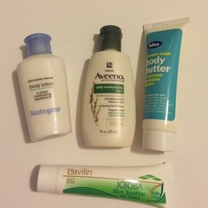 Travel size body creams bundle!