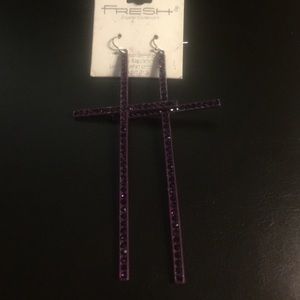 Cross Earrings