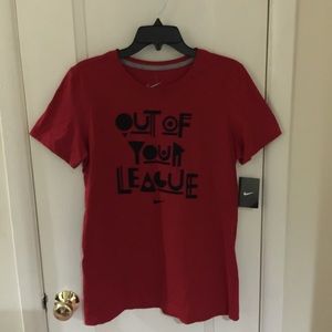 Nike red tee