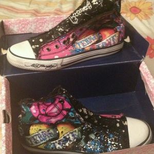 Ed Hardy Size 8 sneakers