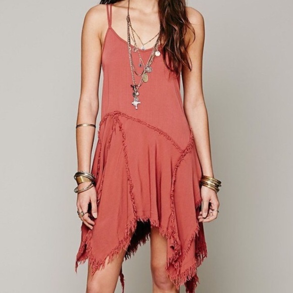 Free people tattered up slip